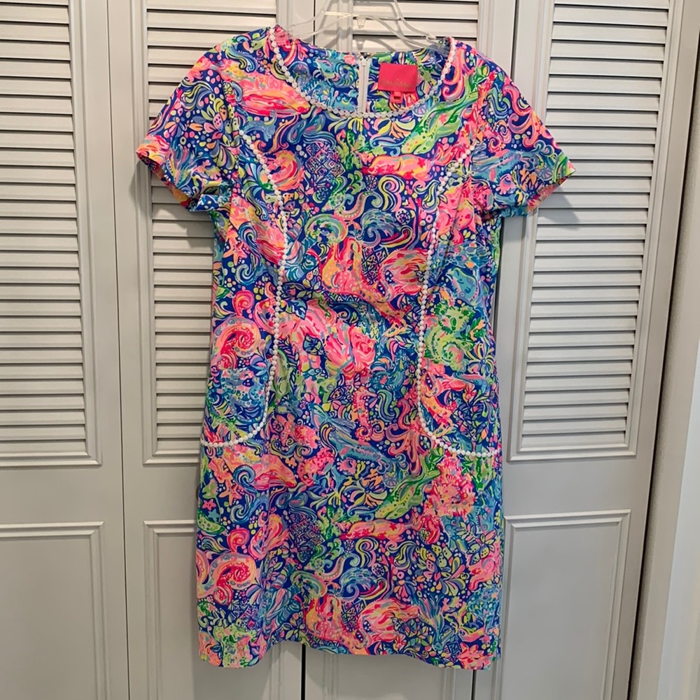 Lilly Pulitzer Coralynn shift. Size 16 NWT